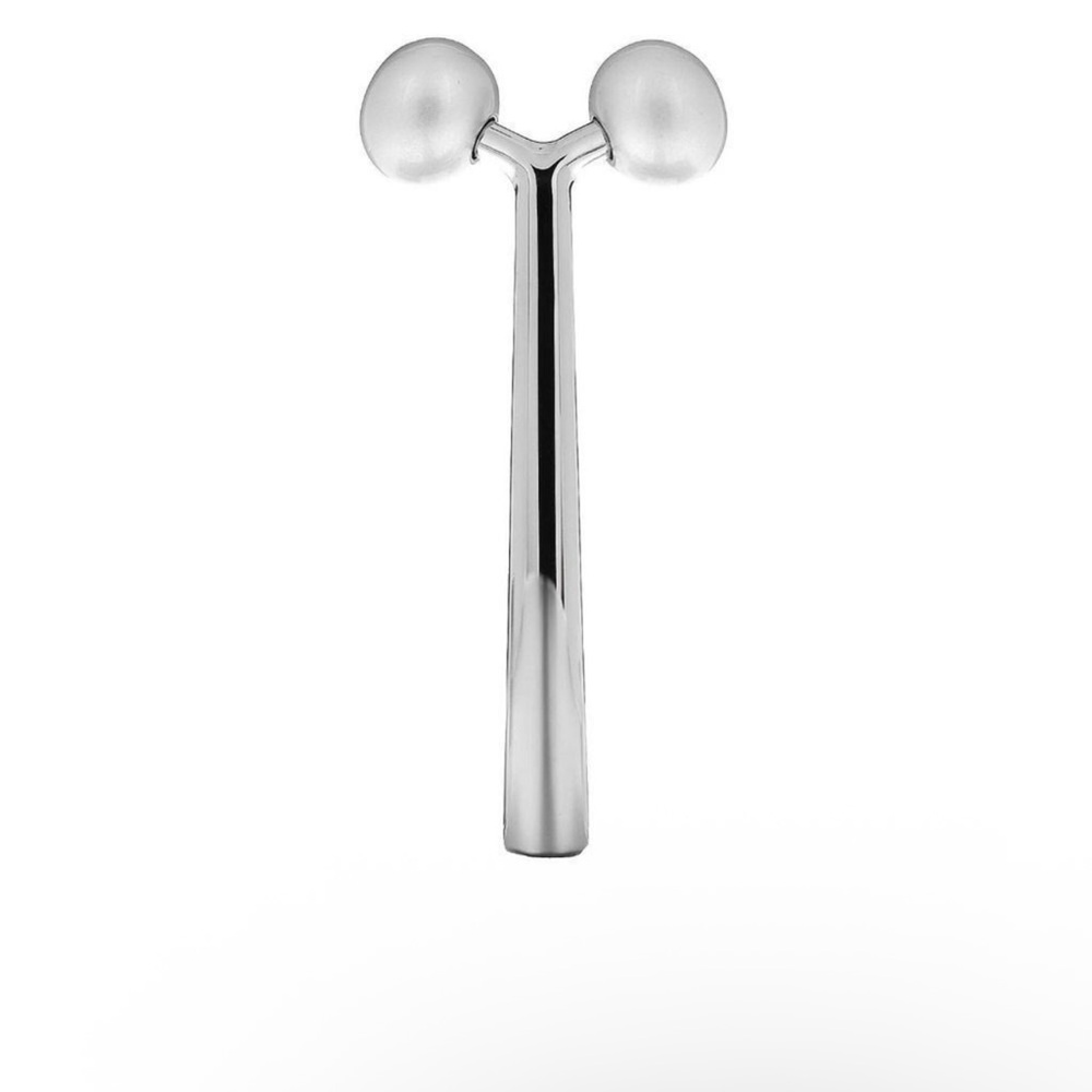 iHerb Sculpting Massage Face Beauty Roller Tool Metal NWOB Beauty Care Massager